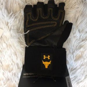 Men's Project Rock Training/Weight Lifting Glove black Size Large